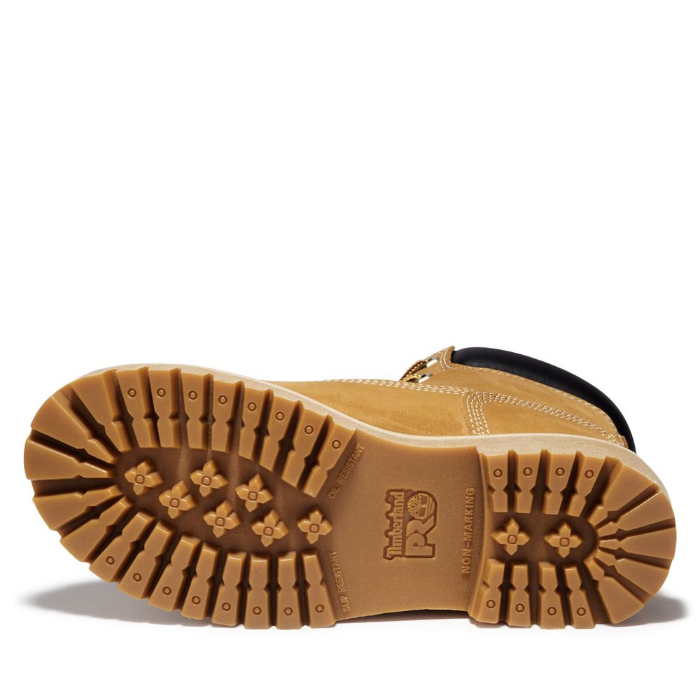 Botas de Trabajo Feminino - Timberland Pro® Direct Attach 6\" Steel Toe - CNDRM5890 - Marrom